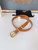 Celine 45BAG3A78 Medium Western Belt In Natural Calfskin Tan 2.5 CM C12001