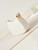 Chanel AS4422 23K Hobo Bag Lambskin Gold Metal White