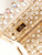 Chanel AS3771 evening Bag Imitation Pearls & Gold-Tone Metal Transparent & Multicolour