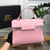 Delvaux AA0611 Tempête MM Bag Pink
