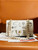 Chanel A01112 Flap Classic Handbag Tweed & Gold-Tone Metal Beige