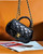 Chanel AS4573 Small Bag With Top Handle Pearly Lambskin & Gold-Tone Metal Black