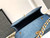 Chanel AS4845 Messenger Bag Denim Blue & Gold-Tone Metal