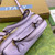 Gucci 790130 GG Super Mini Top Handle Bag Light purple