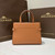 Delvaux AA0616 Tempête Crush in Jumping Calf Brown