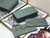 Dior S0204 Lady Dior Pouch Ultramatte Cannage Calfskin Light green