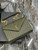 YSL 600166 Envelope Large In Quilted Grain De Poudre Embossed Leather Black Green