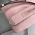 Prada 1BA366 Small leather handbag Alabaster Pink