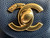 Chanel AS3777 Flap Bag Grained Calfskin & Gold-Tone Metal Navy Blue