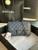 Chanel AS3777 Flap Bag Grained Calfskin & Gold-Tone Metal Navy Blue