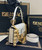 Fendi 8BR801 Baguette brooch Fendace White leather 8563 bag