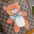 Gucci 647816 KAI x Gucci Teddy Bear Print Backpack Yellow