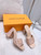 LV 1AB1JL Louis Vuitton Women's Shake Mules heel 9.5cm L68256