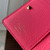 LV M82514 Louis Vuitton Cléa Wallet Monogram empreinte Rose Red