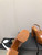 Chanel G45016 Patent Crumpled Lambskin Sandals C88323