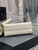 YSL 695949 Manhattan Clutch In Box Saint Laurent Leather White