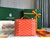 Goyard MUSEVAPMLTY01CL03P Muse Vanity Case PM Bag Orange Red