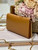 Dior S5703 Bobby EAST-WEST Pouch With Chain Brown Smooth Calfskin