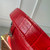 LV M21741 Louis Vuitton Side Trunk PM Bag Red Crocodile pattern