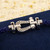 Fred FORCE 10 BRACELET Large model 18K yellow gold diamond paved F230019