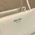 Prada 1BA368 Leather mini-bag Bag White