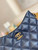 Chanel AS3562 Hobo Handbag Lambskin Navy blue