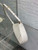 Dior M05909 Saddle Shoulder Pouch White Goatskin