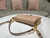 Dior M0455 Saddle Bag With Strap Nude Grained Calfskin