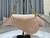 Dior M0455 Saddle Bag With Strap Nude Grained Calfskin