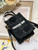 Dior S5555 Mini Dior Book Tote Phone Bag Black lace flowers S1110
