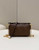 Fendi 8BS017 Baguette Mini Dark Brown leather 0135 bag