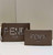 Fendi 8N0178AC9S Fendi logo flat pouch clutch 8370S Gray