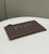 Fendi 8N0178AC9S Fendi logo flat pouch clutch 8370S Gray