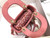 Dior S0856 Micro Lady Dior Bag Square Embroidery Set with Pink Multicolor Strass
