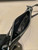Prada 1NQ043 Triangle leather pouch Black