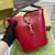 Gucci 782908 Mini Bucket Shoulder Bag Red