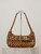 YSL LE5À7 657228 Hobo Bag  in wood beads LIGHT WOOD