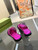 Gucci 695203 Men Women's Flip Flops Sandal G56249
