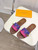 LV 1AAC3Y Louis Vuitton Lock It Flat Mules L99040