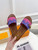 LV 1AAC3Y Louis Vuitton Lock It Flat Mules L99040