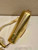 Prada Leather Prada Triangle shoulder bag 1BH190 Gold