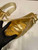 Prada Leather Prada Triangle shoulder bag 1BH190 Gold