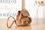 Chanel AS3787 Small Backpack Grained Shiny Calfskin & Gold-Tone Metal Brown