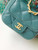Chanel AS3947 Small Backpack Wool Tweed, Lambski & Gold-Tone Metal Green