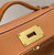 Hermes Mini 2424 Leather 21cm H230262 Brown