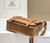 Hermes H074774CK37 Steve light messenger bag Brown