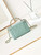 Chanel AP3804 Clutch Lambskin Vanity Box bag With Pearl handle Green