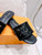 LV 1AB2QQ Louis Vuitton Women's Shake Flat Mule L68272