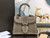 Delvaux AA0406 Brillant Mini Rodeo Surpique Calf Bag Dark Gray