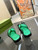 Gucci 695203 Men Women's Flip Flops Sandal G56251